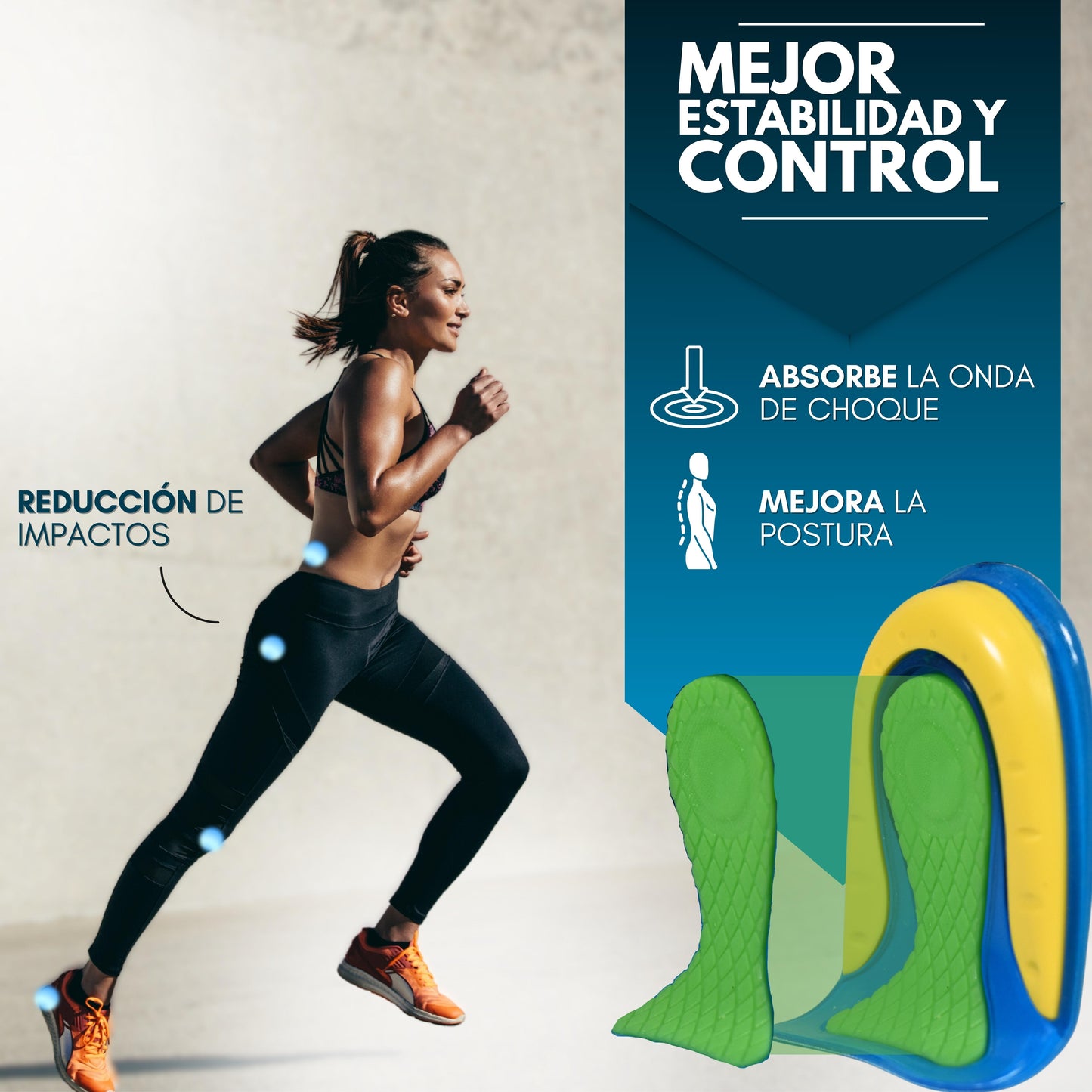 Taloneras Unisex Para Fascitis Plantar y Espolón Calcaneo